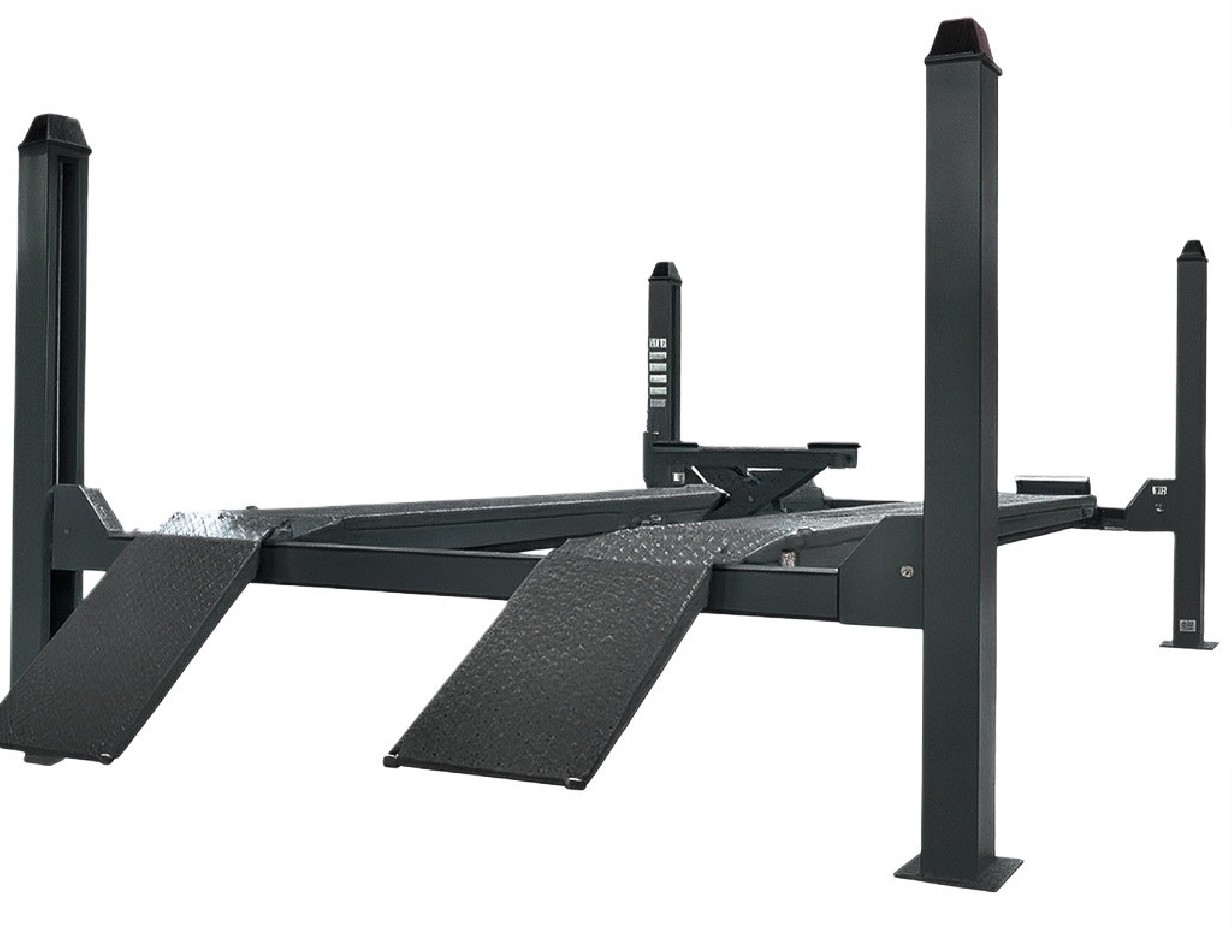 JH-4P5000J 4-post lift 5000kg for wheel alignment / 400V
