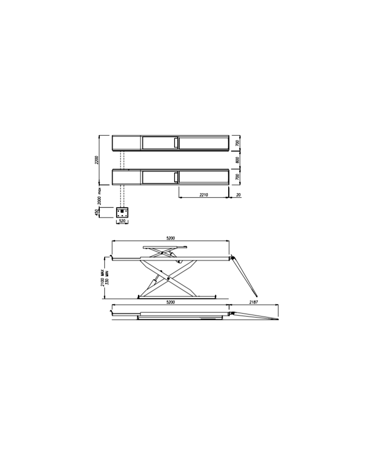Käärkraana süvendatud versiooni rataste geomeetriale WERTHER EV50 ATLT 5,0T