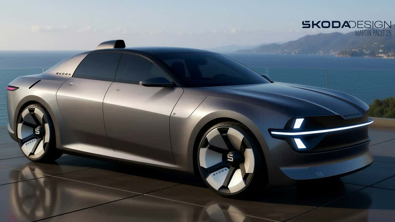 Skodas Imaginary New Sedan Looks So Good Youll Wish It Existed